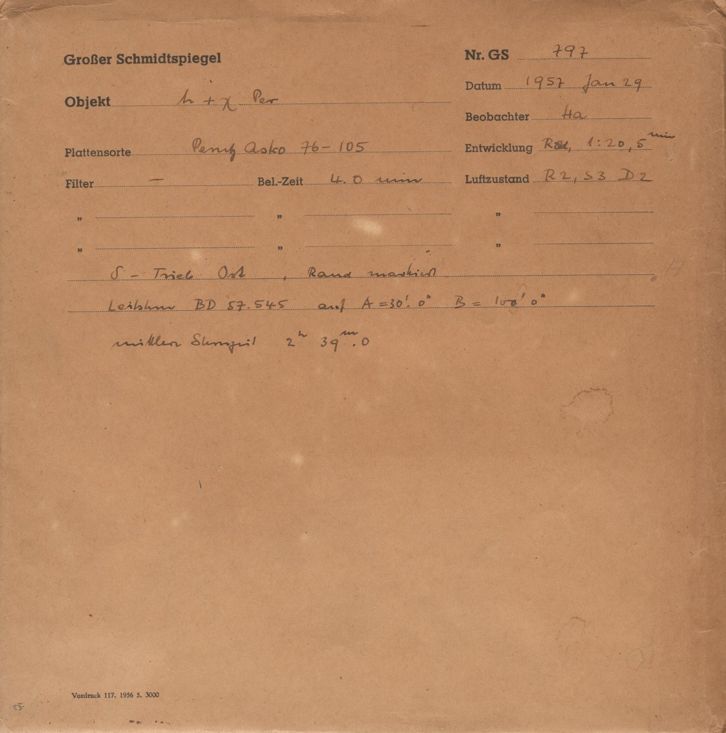 Plattenhuelle GS00797