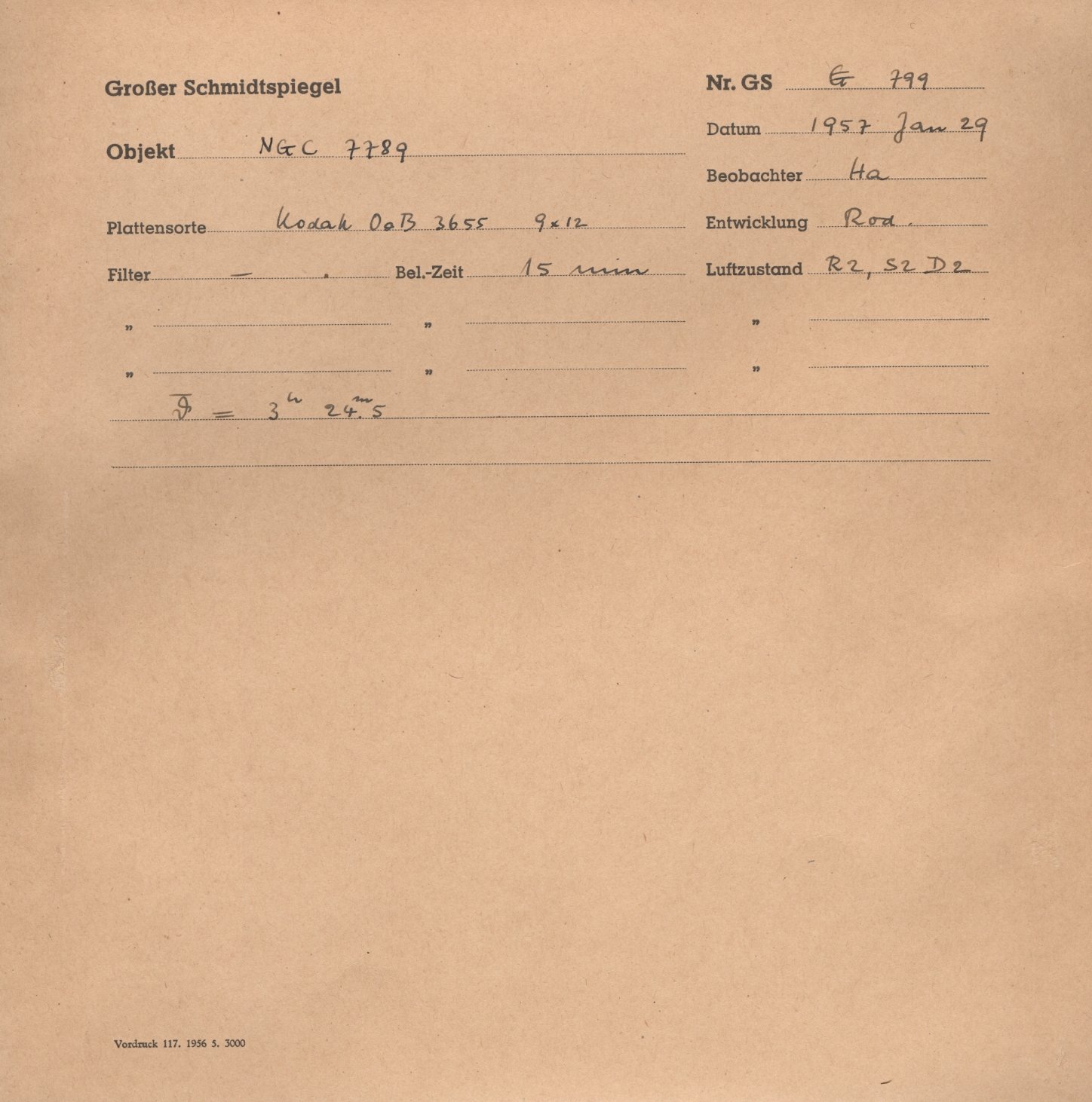 Plattenhuelle GS00799