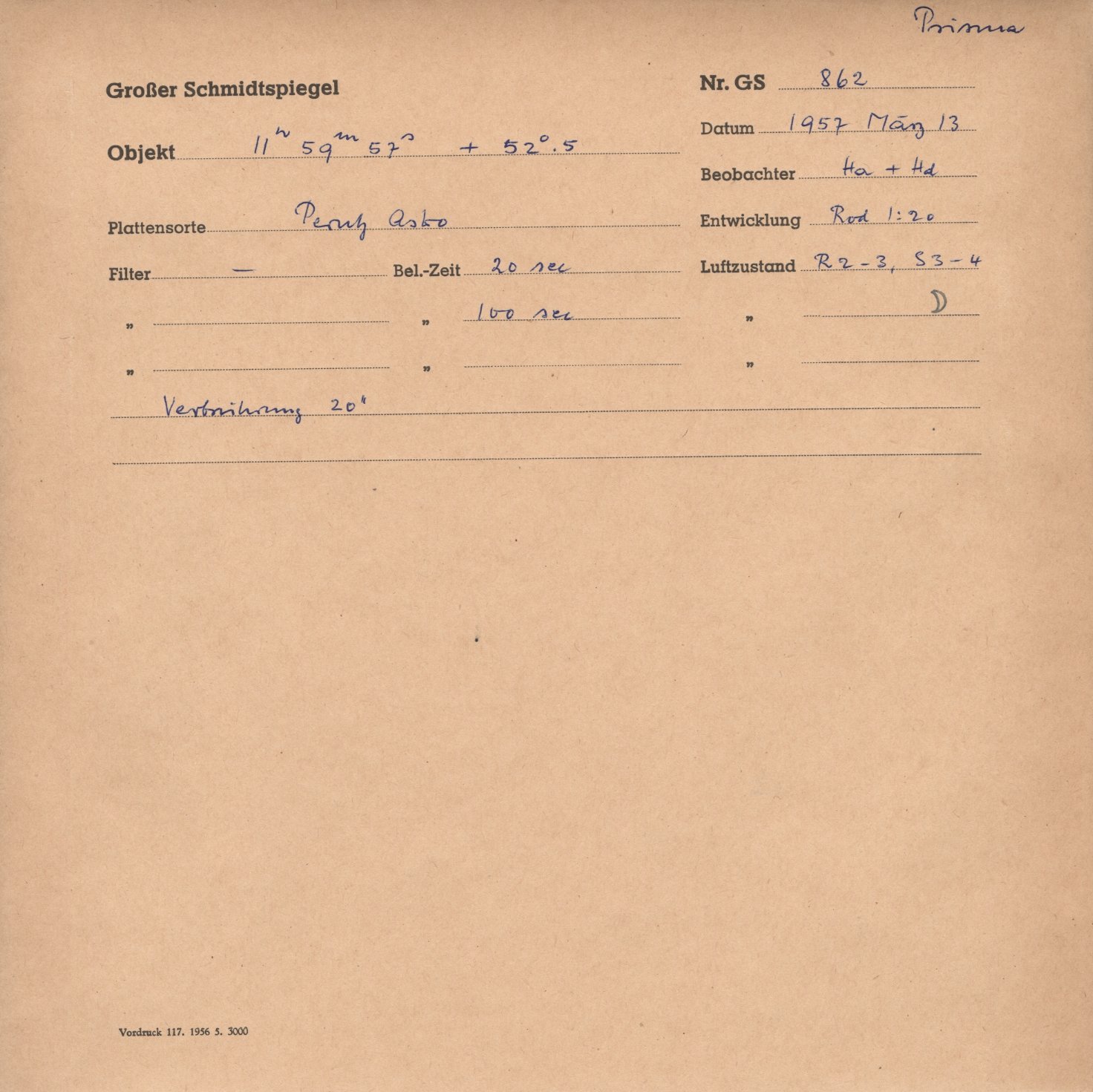 Plattenhuelle GS00862