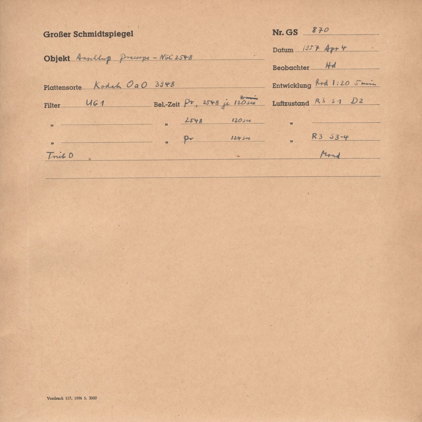 Plattenhuelle GS00870
