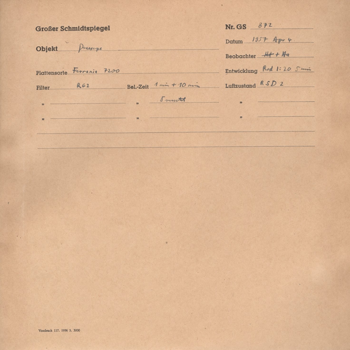 Plattenhuelle GS00872