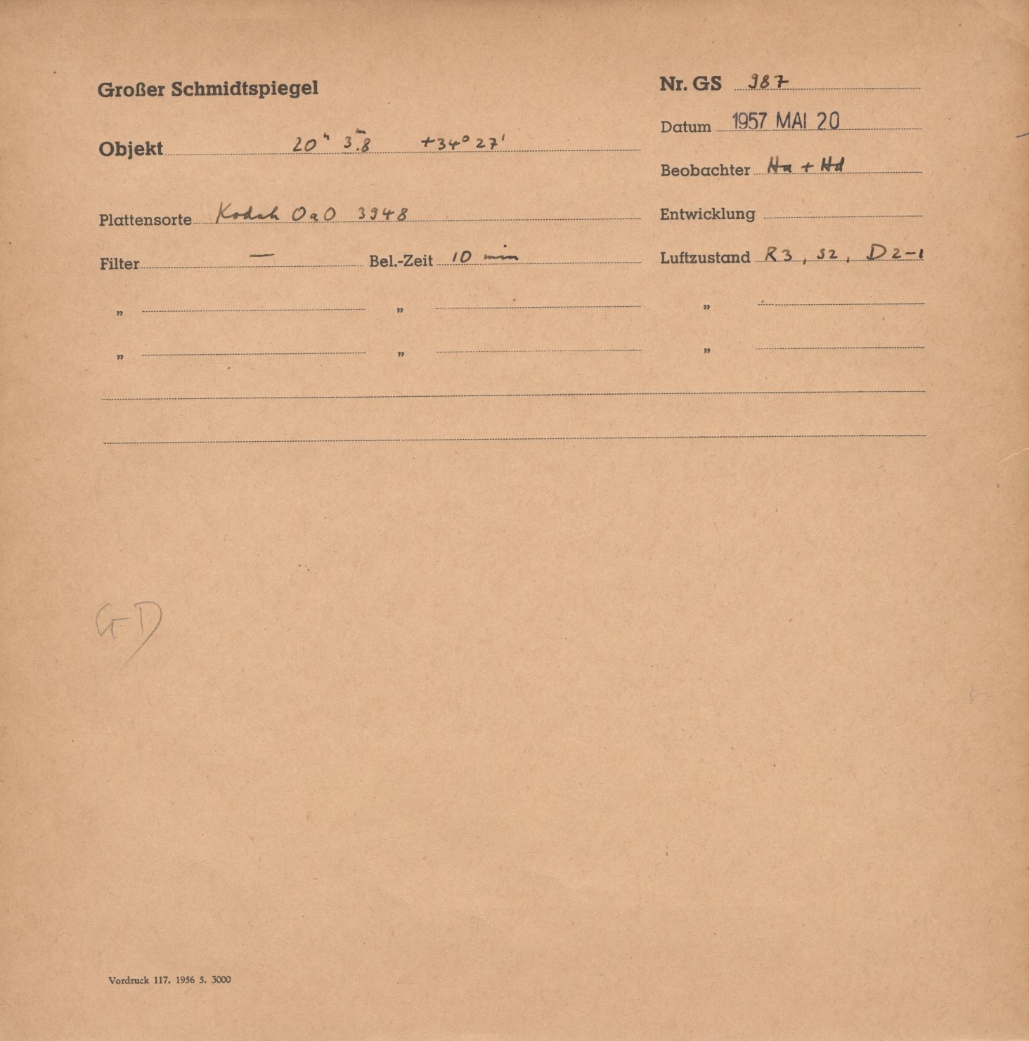 Plattenhuelle GS00987