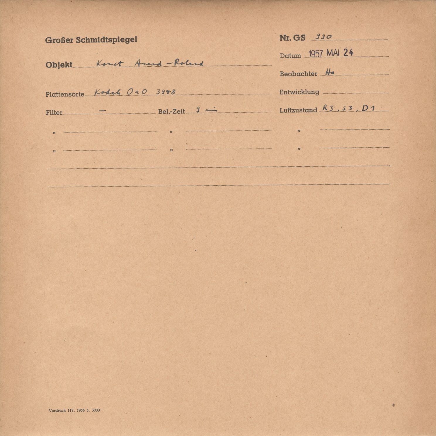 Plattenhuelle GS00990
