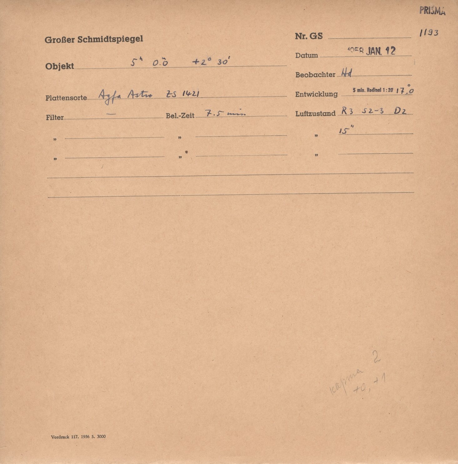 Plattenhuelle GS01193