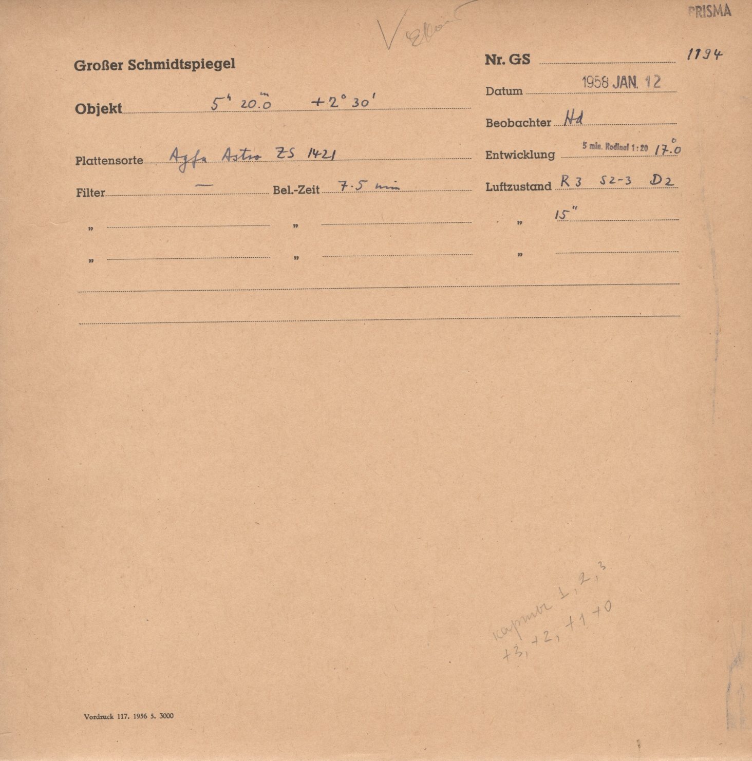 Plattenhuelle GS01194