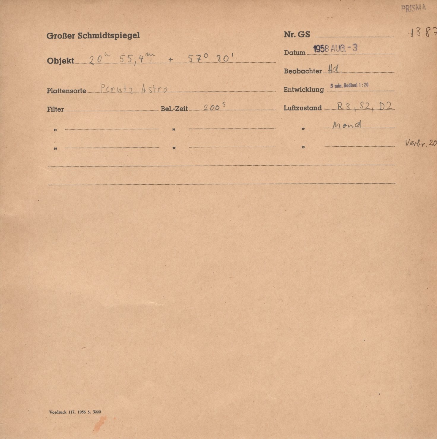 Plattenhuelle GS01387