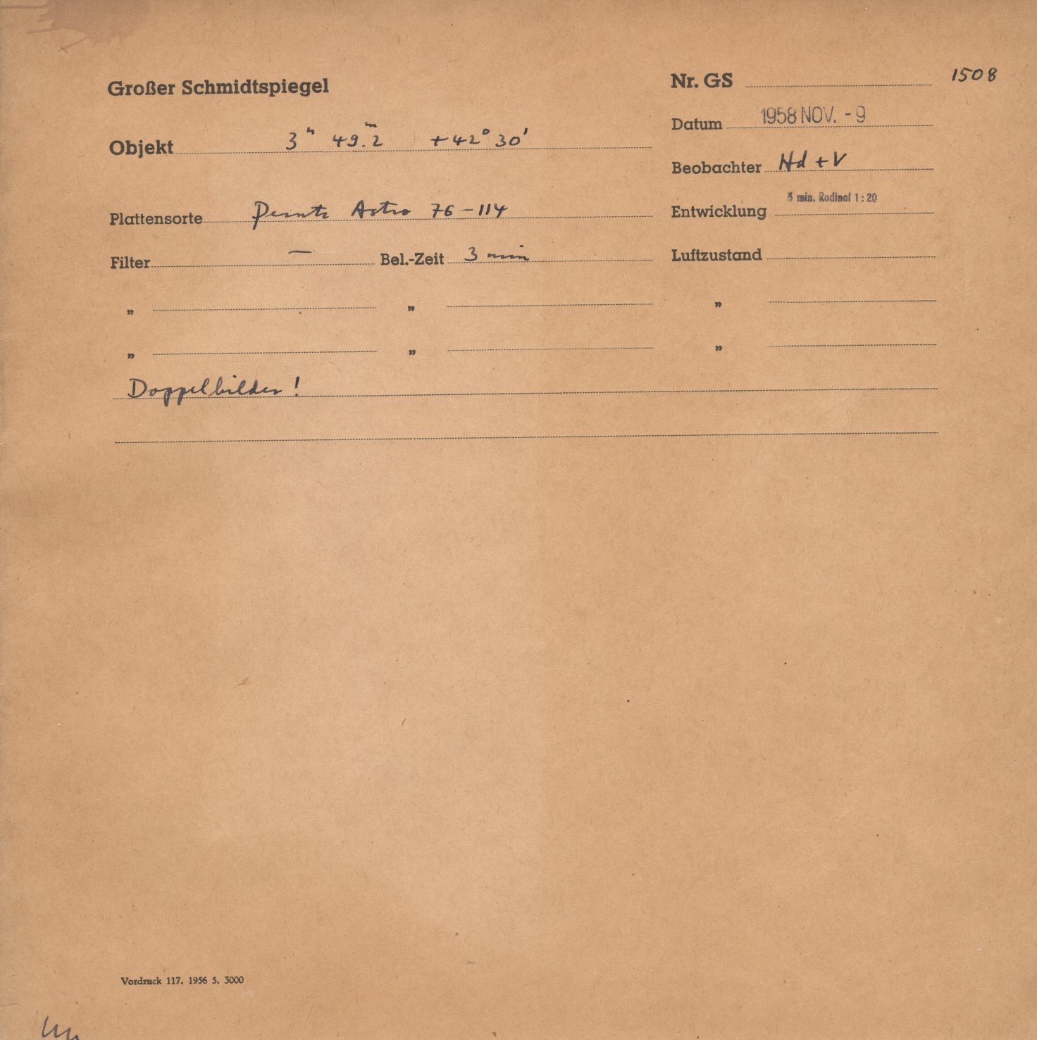 Plattenhuelle GS01508