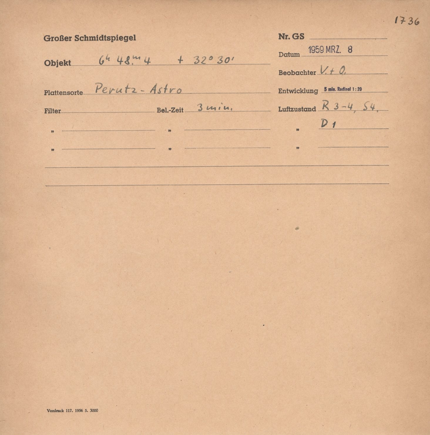 Plattenhuelle GS01736