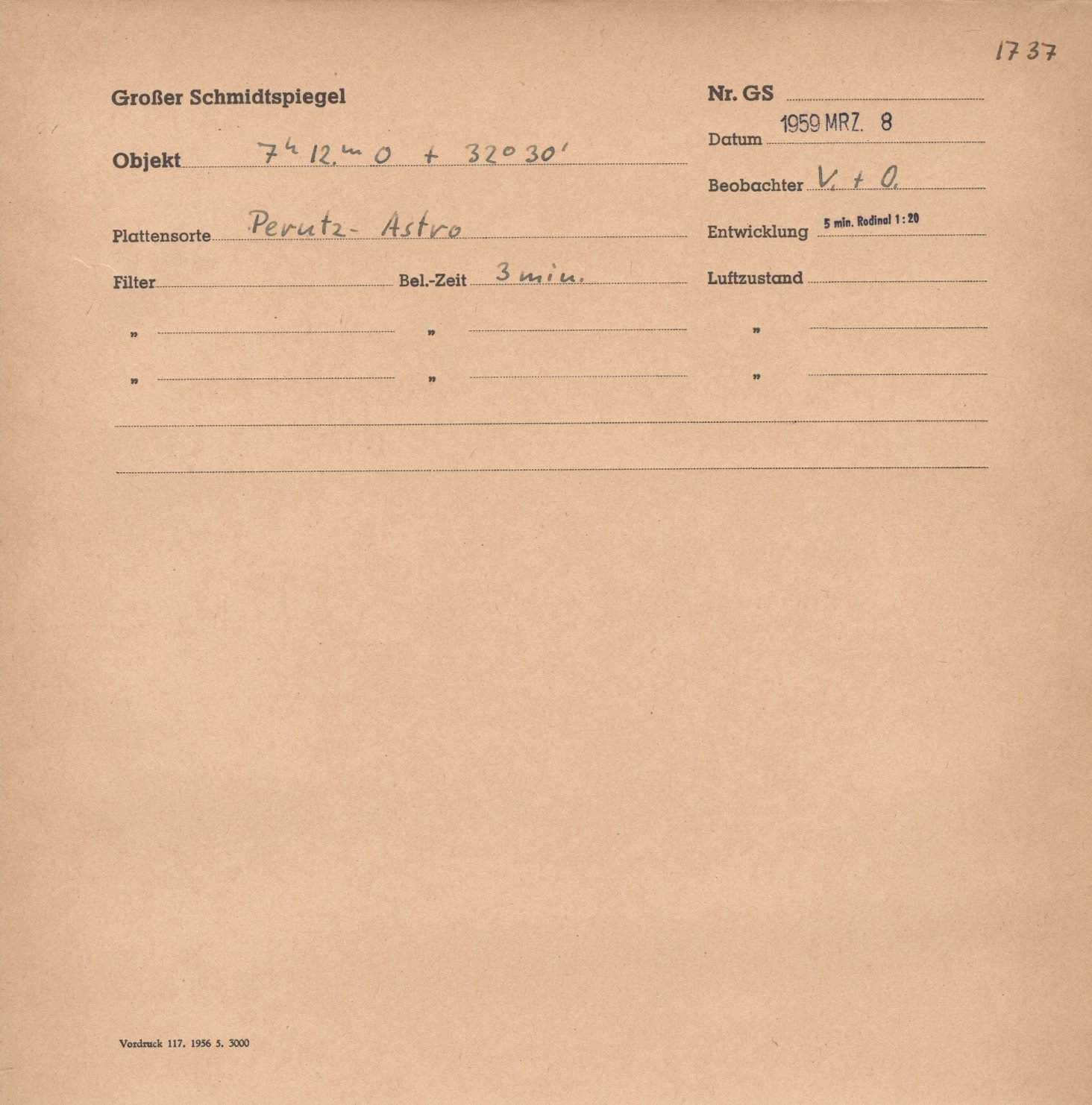 Plattenhuelle GS01737