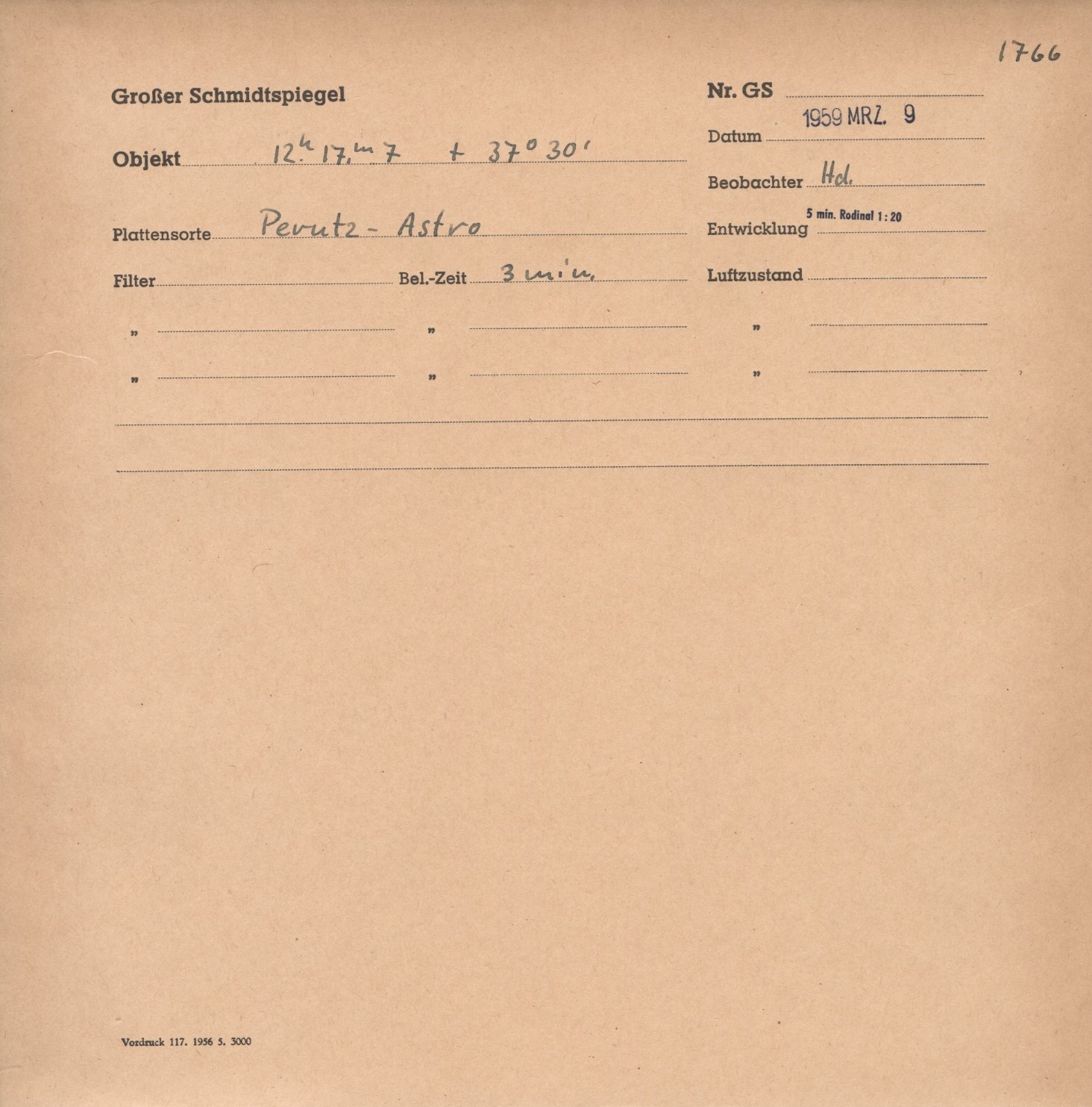 Plattenhuelle GS01766