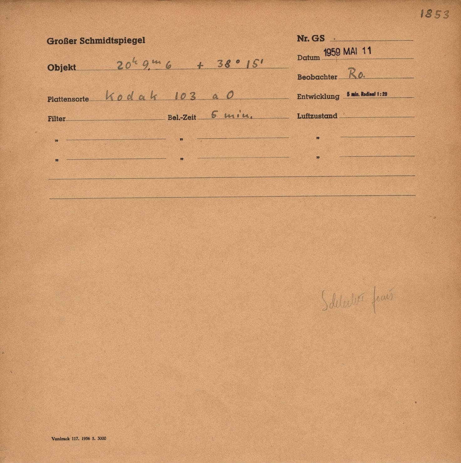 Plattenhuelle GS01853