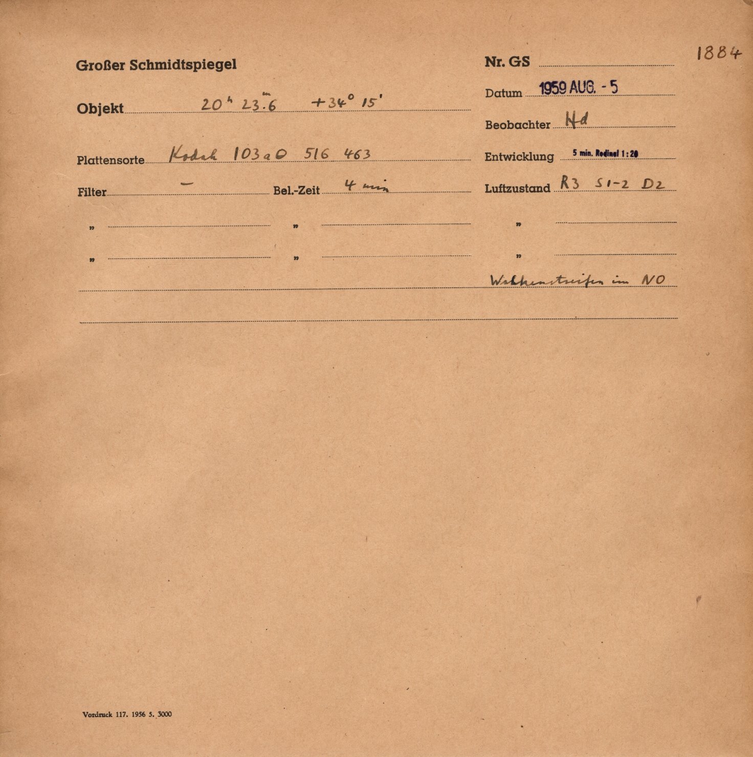 Plattenhuelle GS01884