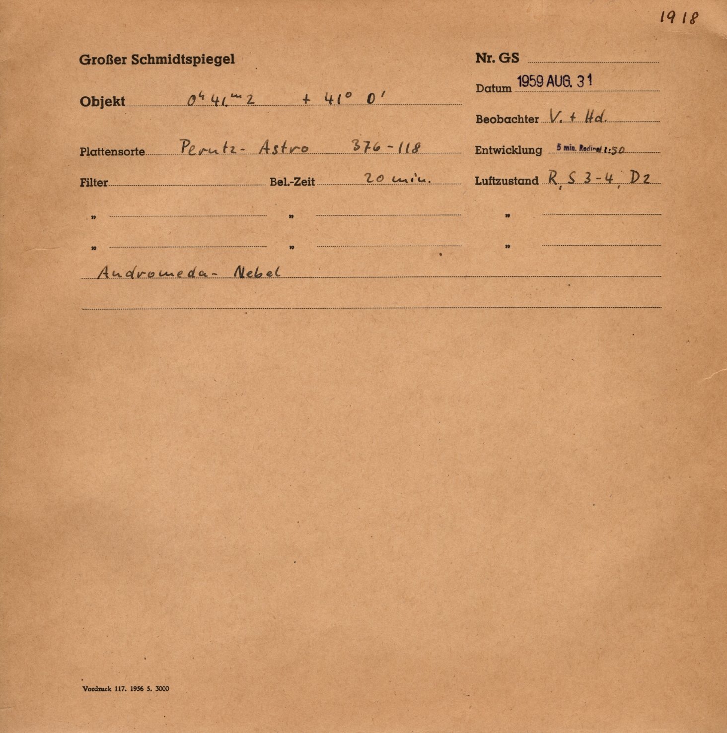 Plattenhuelle GS01918