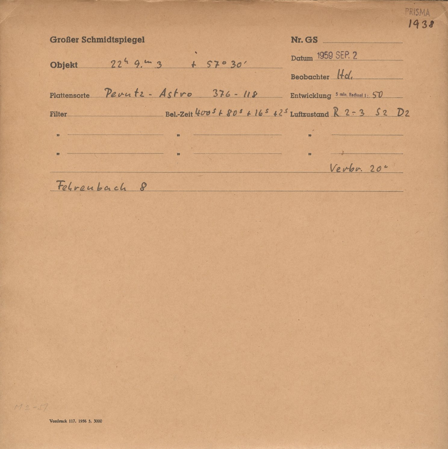 Plattenhuelle GS01938