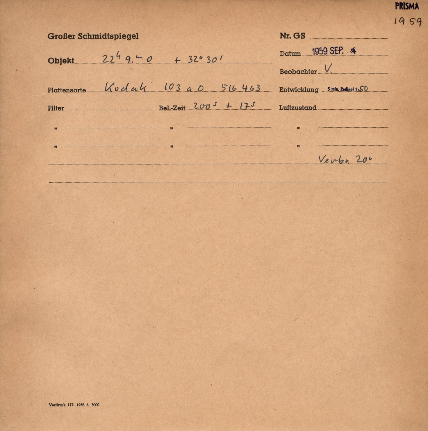Plattenhuelle GS01959