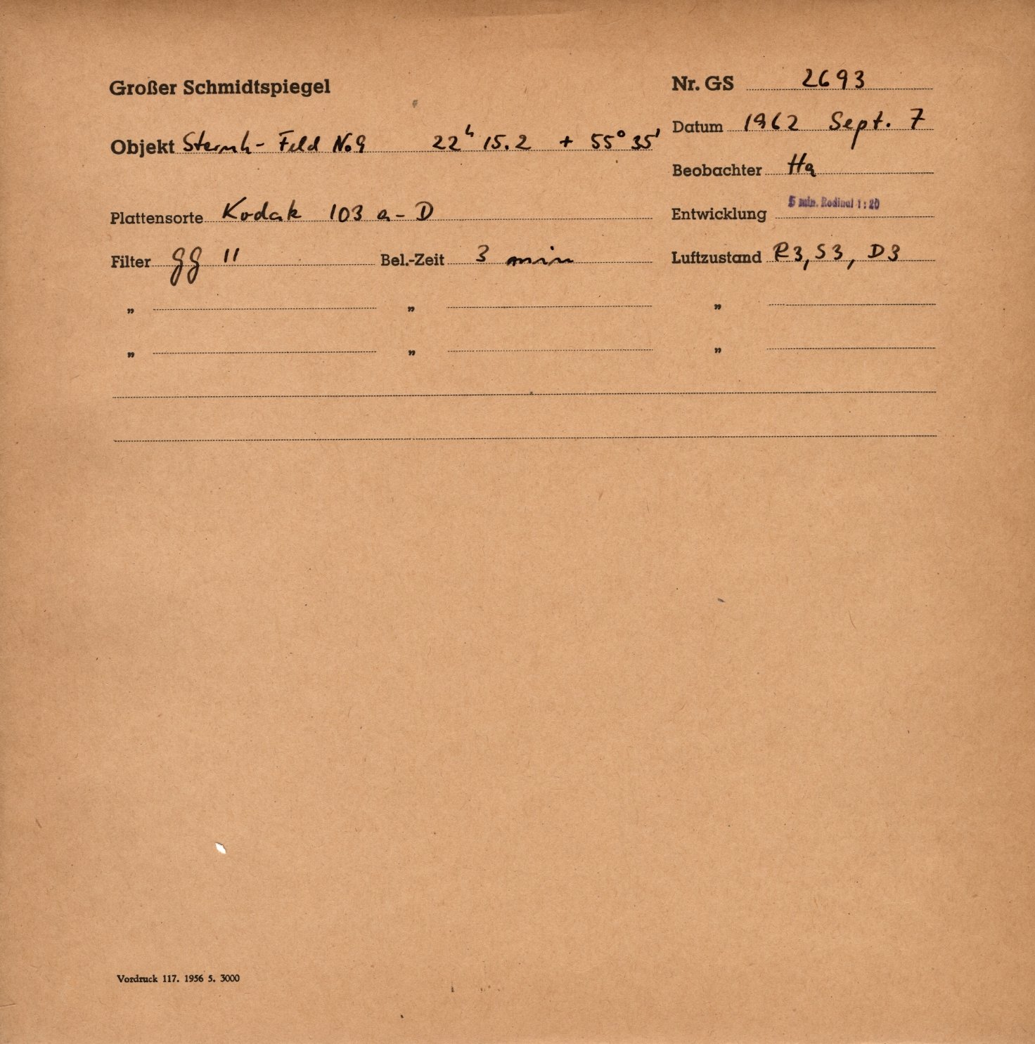 Plattenhuelle GS02693
