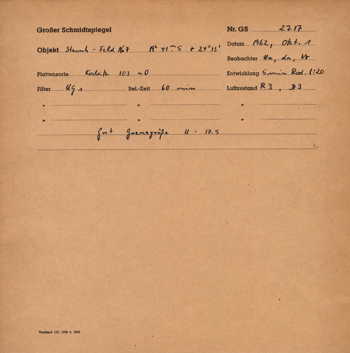 Plattenhuelle GS02717