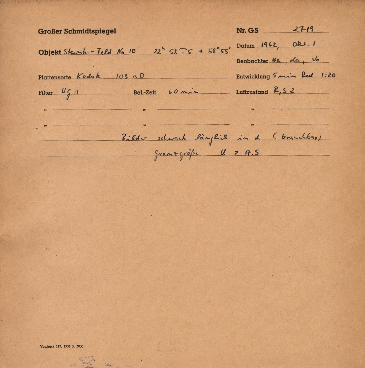 Plattenhuelle GS02719