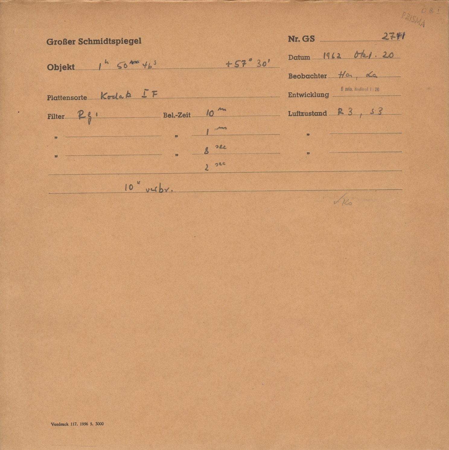 Plattenhuelle GS02741