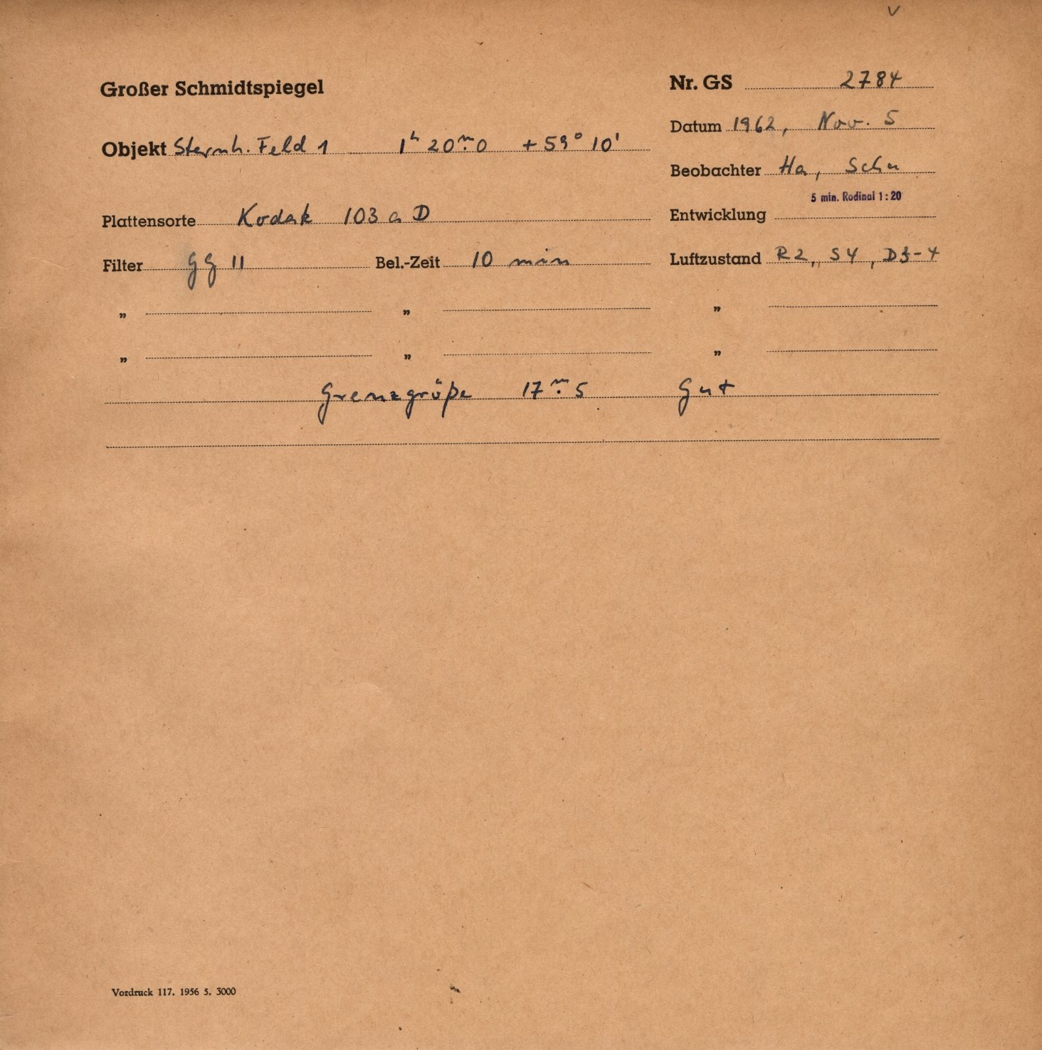 Plattenhuelle GS02784