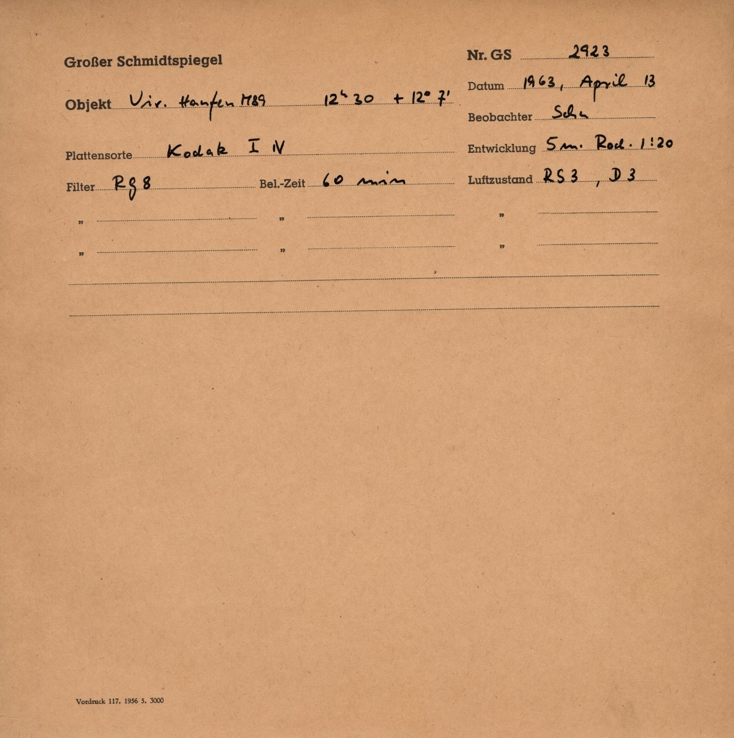 Plattenhuelle GS02923