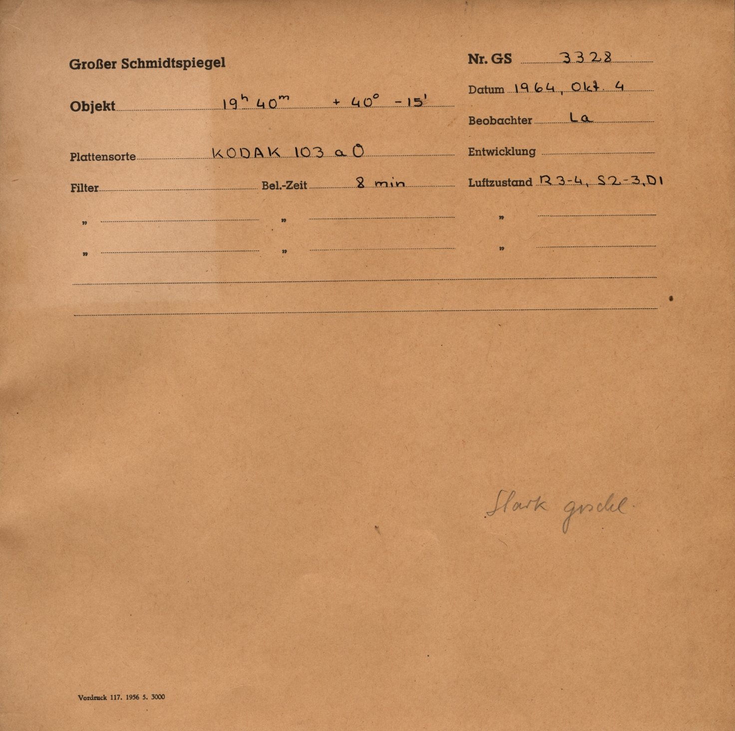 Plattenhuelle GS03328