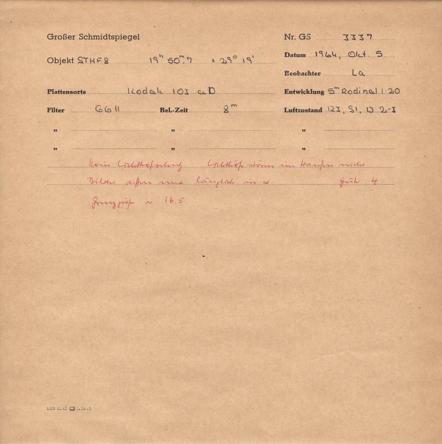 Plattenhuelle GS03337