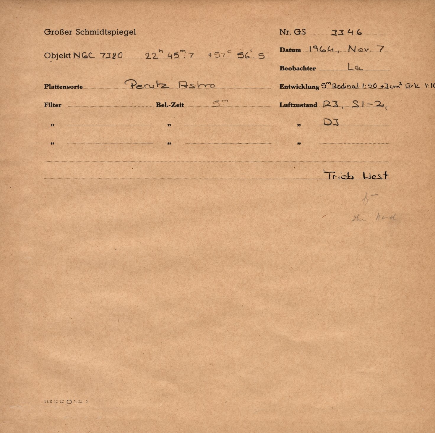 Plattenhuelle GS03346