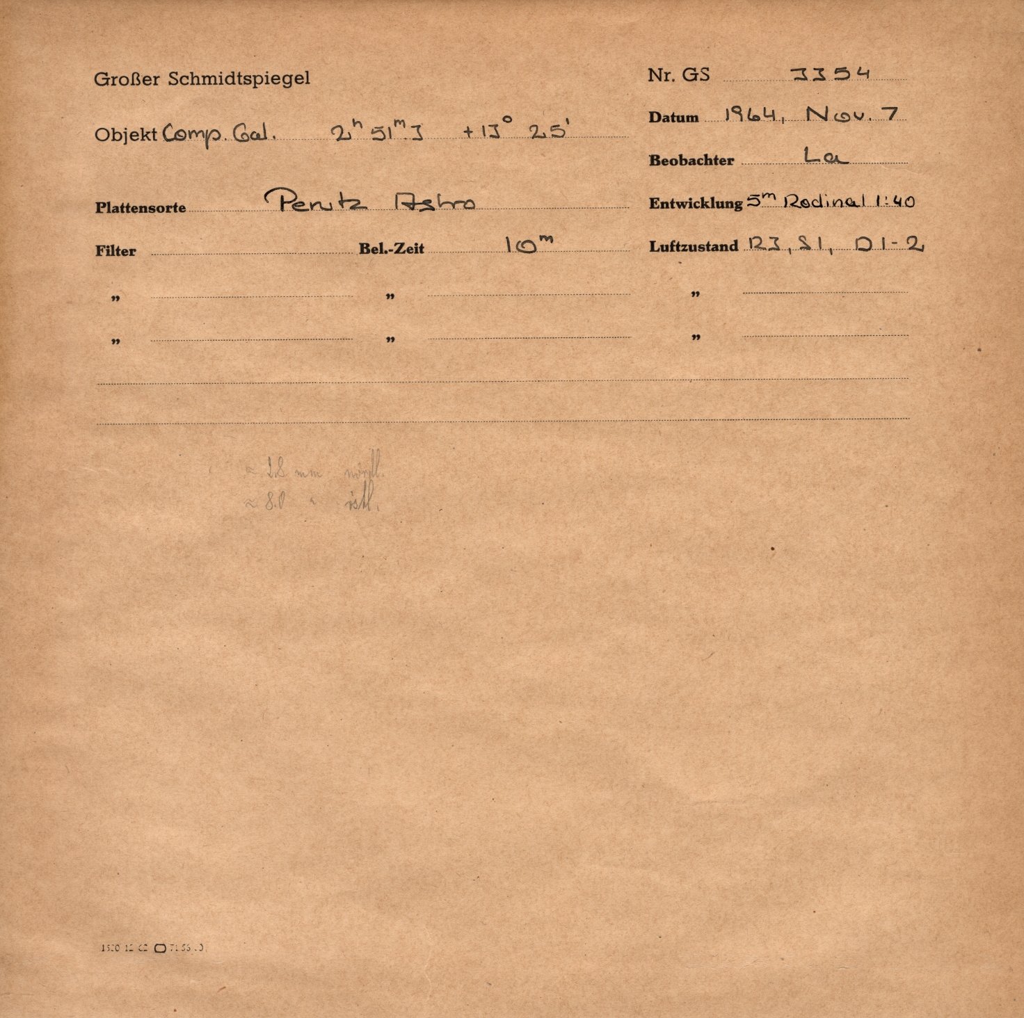 Plattenhuelle GS03354