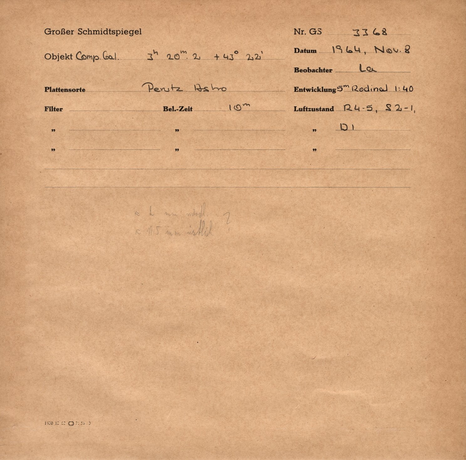 Plattenhuelle GS03368