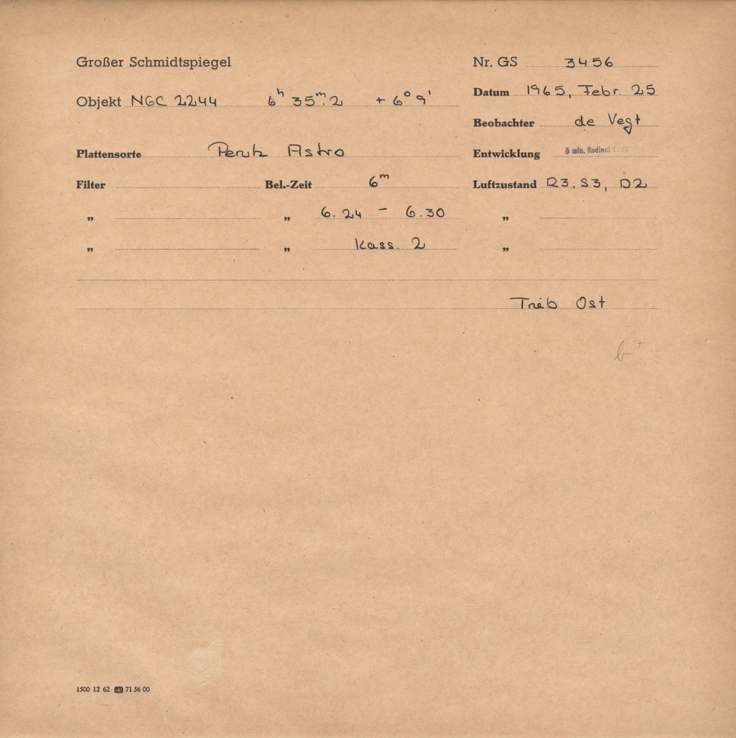 Plattenhuelle GS03456