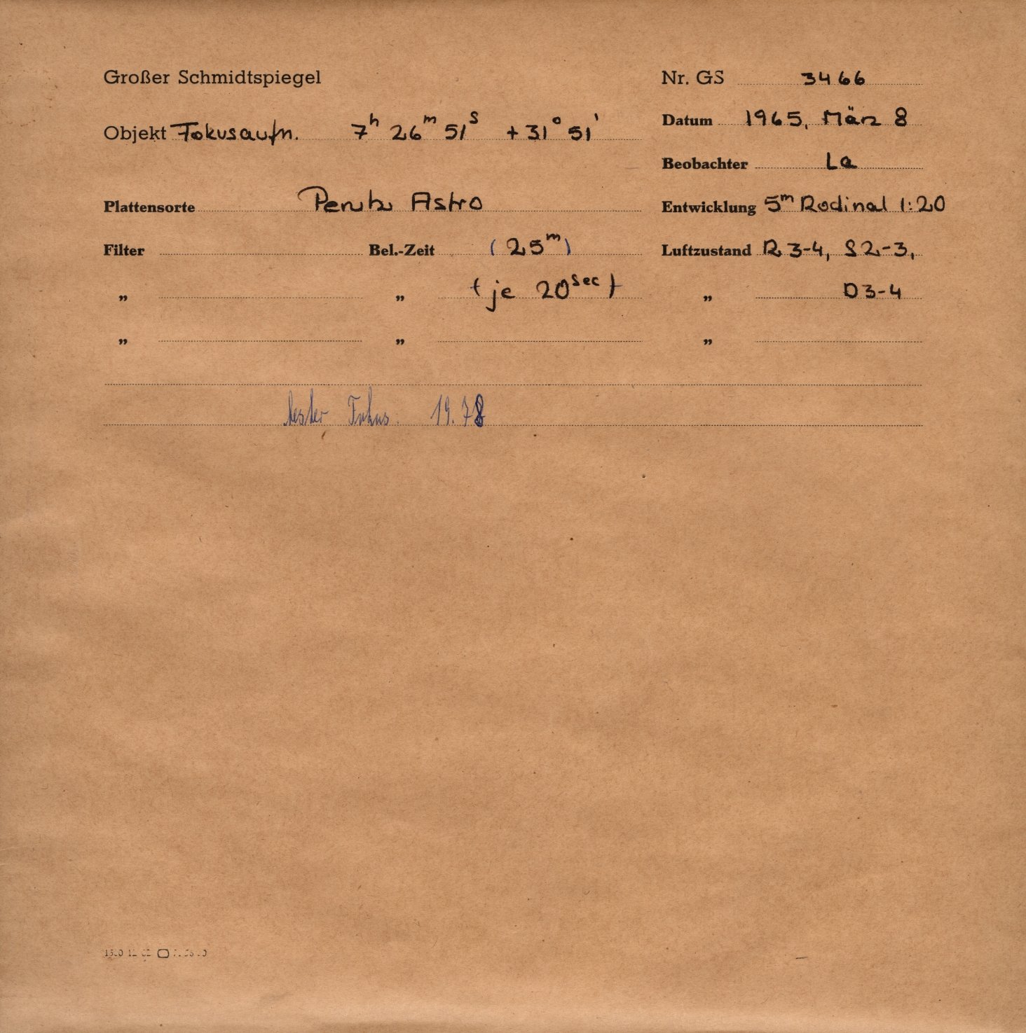 Plattenhuelle GS03466