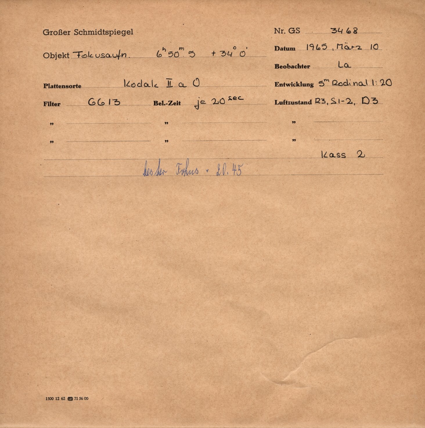 Plattenhuelle GS03468