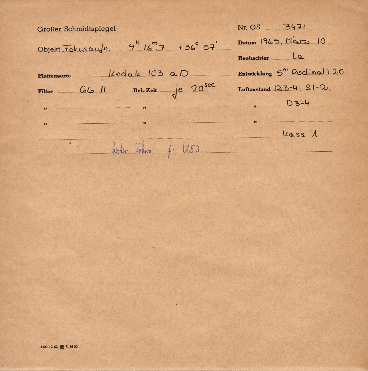 Plattenhuelle GS03471