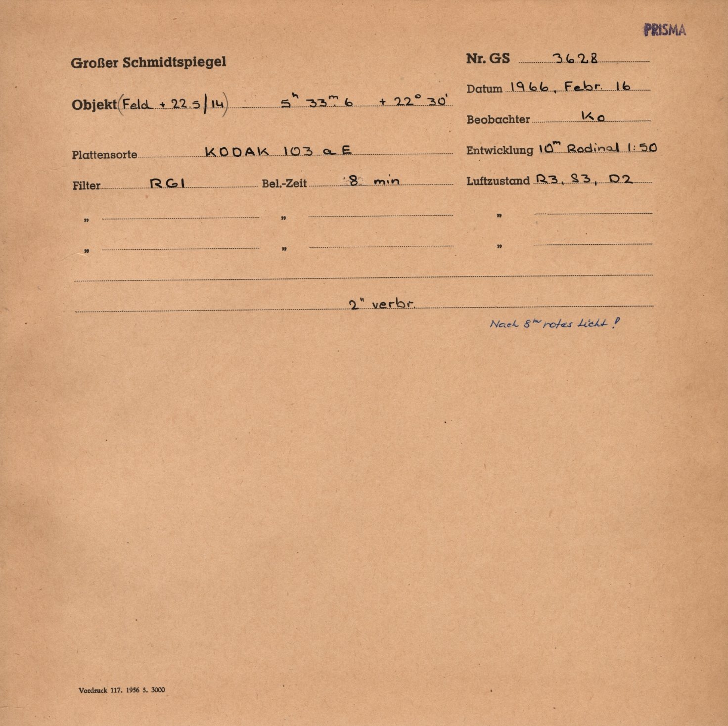 Plattenhuelle GS03628