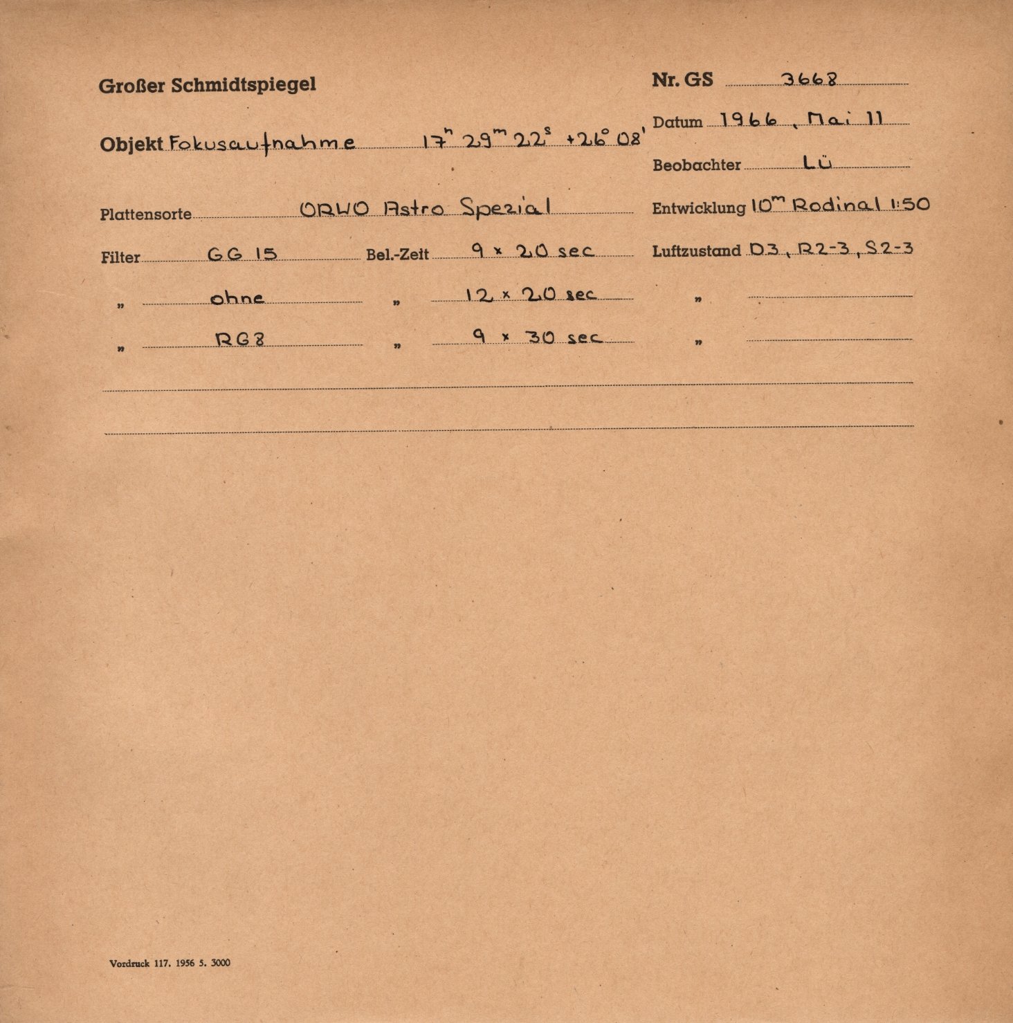 Plattenhuelle GS03668