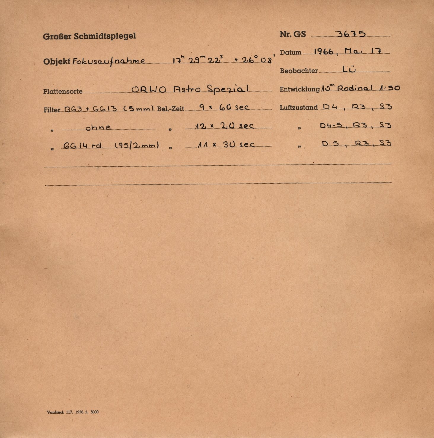 Plattenhuelle GS03675