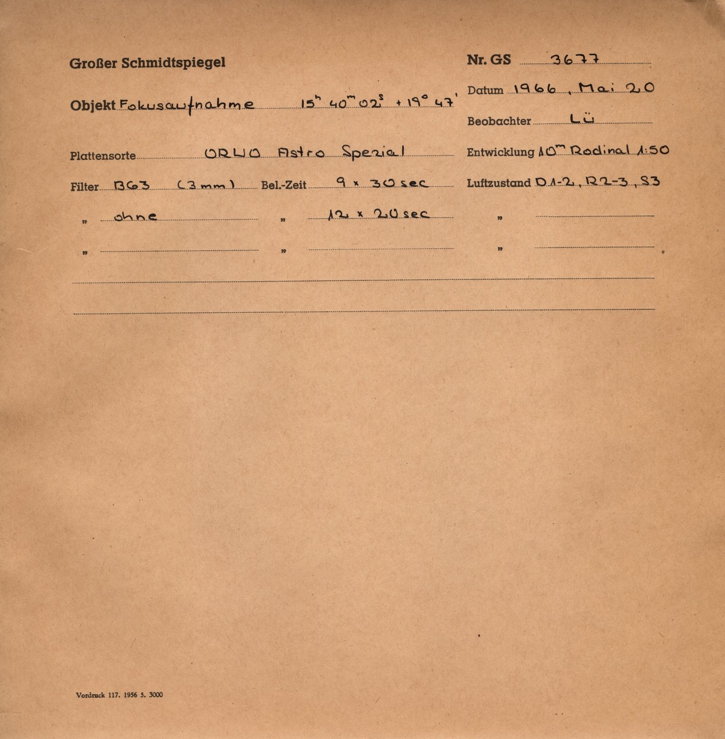 Plattenhuelle GS03677