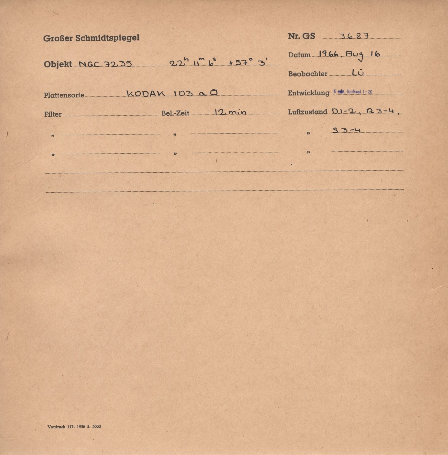 Plattenhuelle GS03687