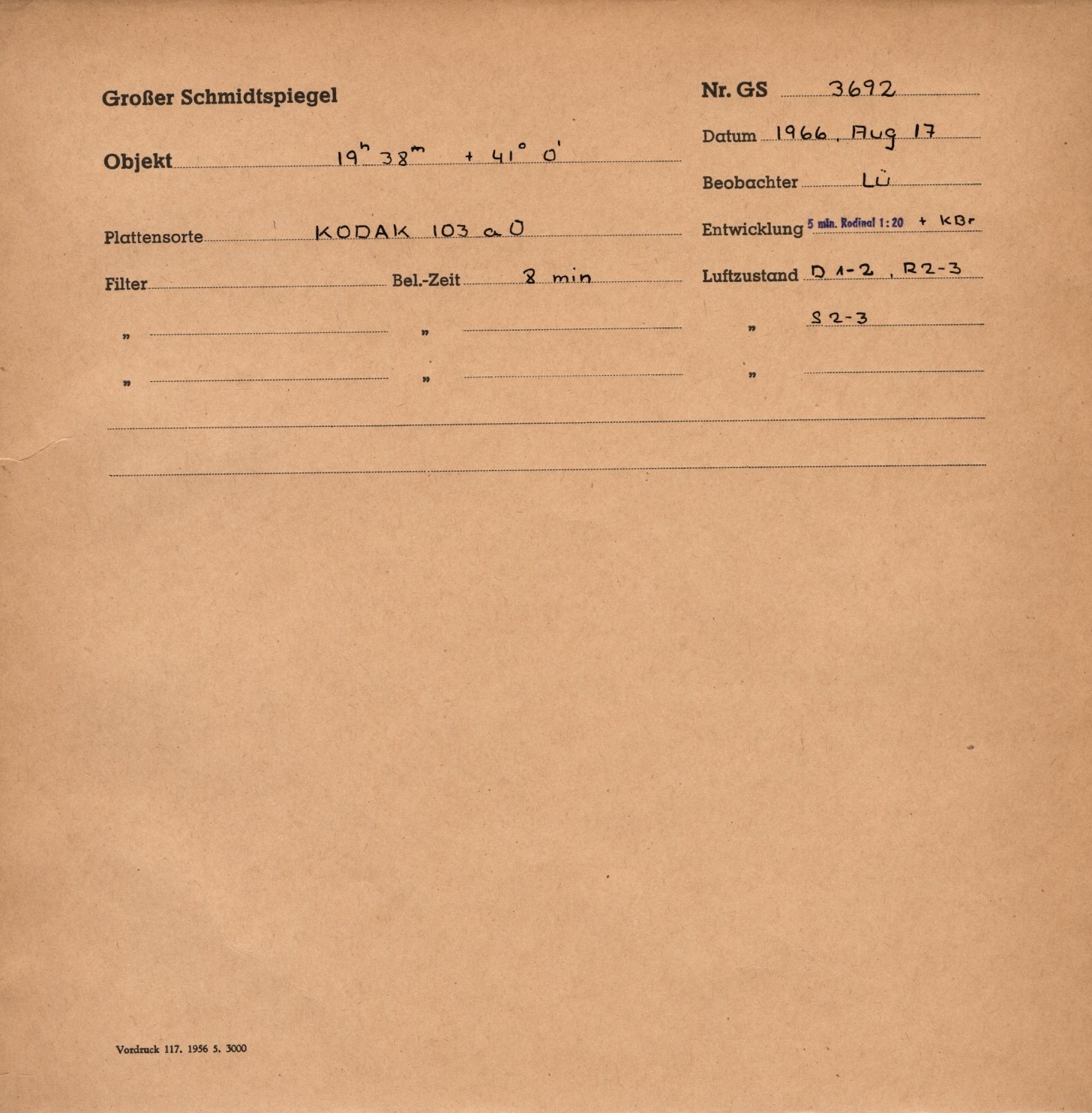 Plattenhuelle GS03692