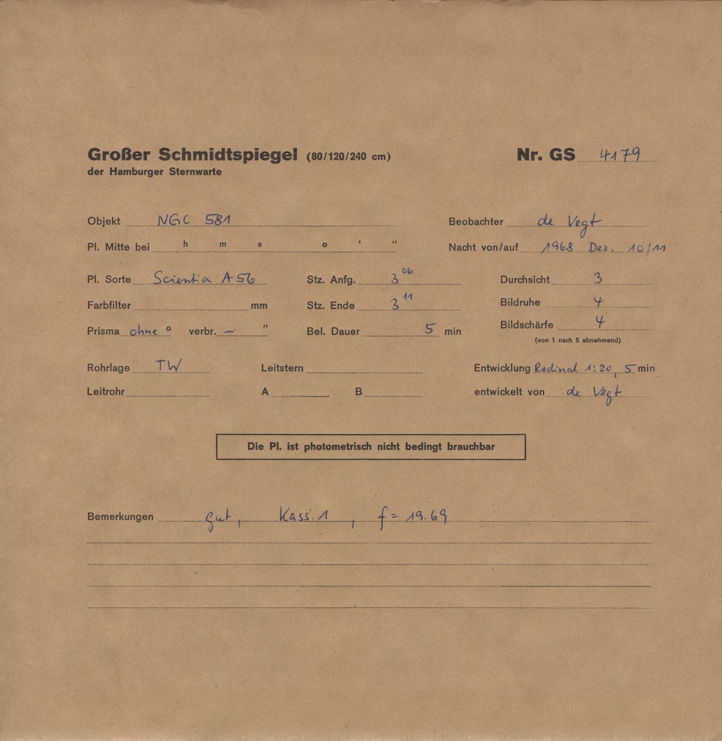 Plattenhuelle GS04179