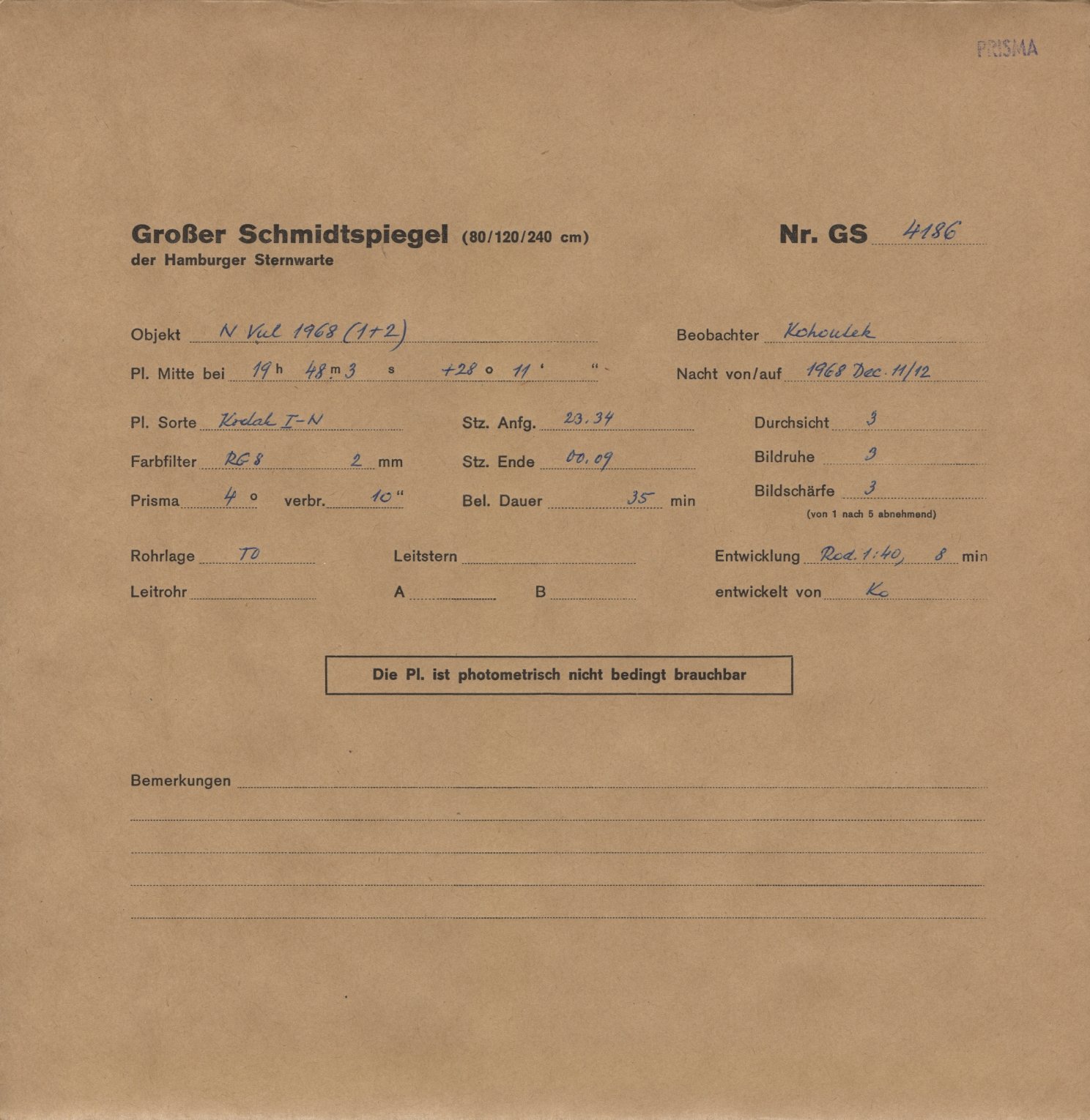 Plattenhuelle GS04186
