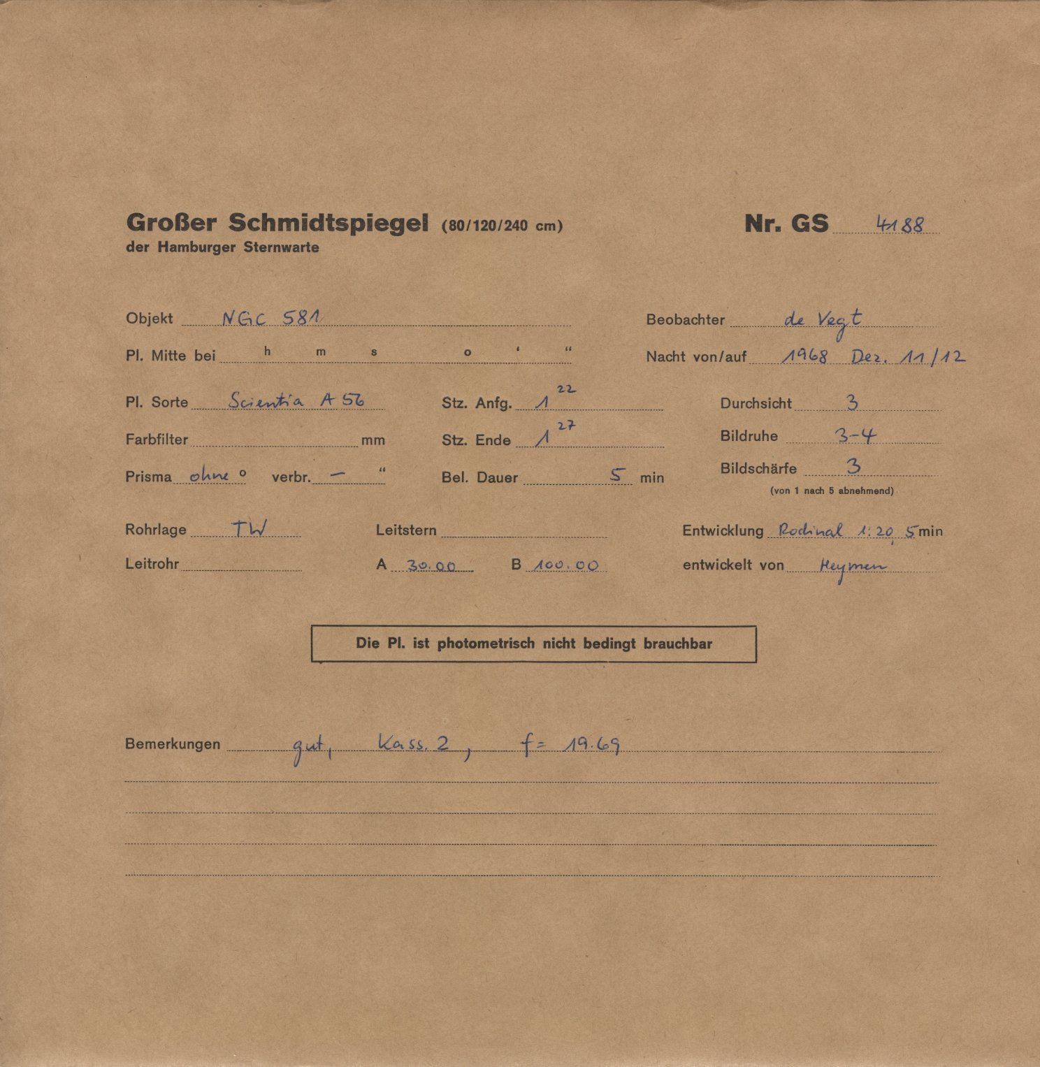 Plattenhuelle GS04188