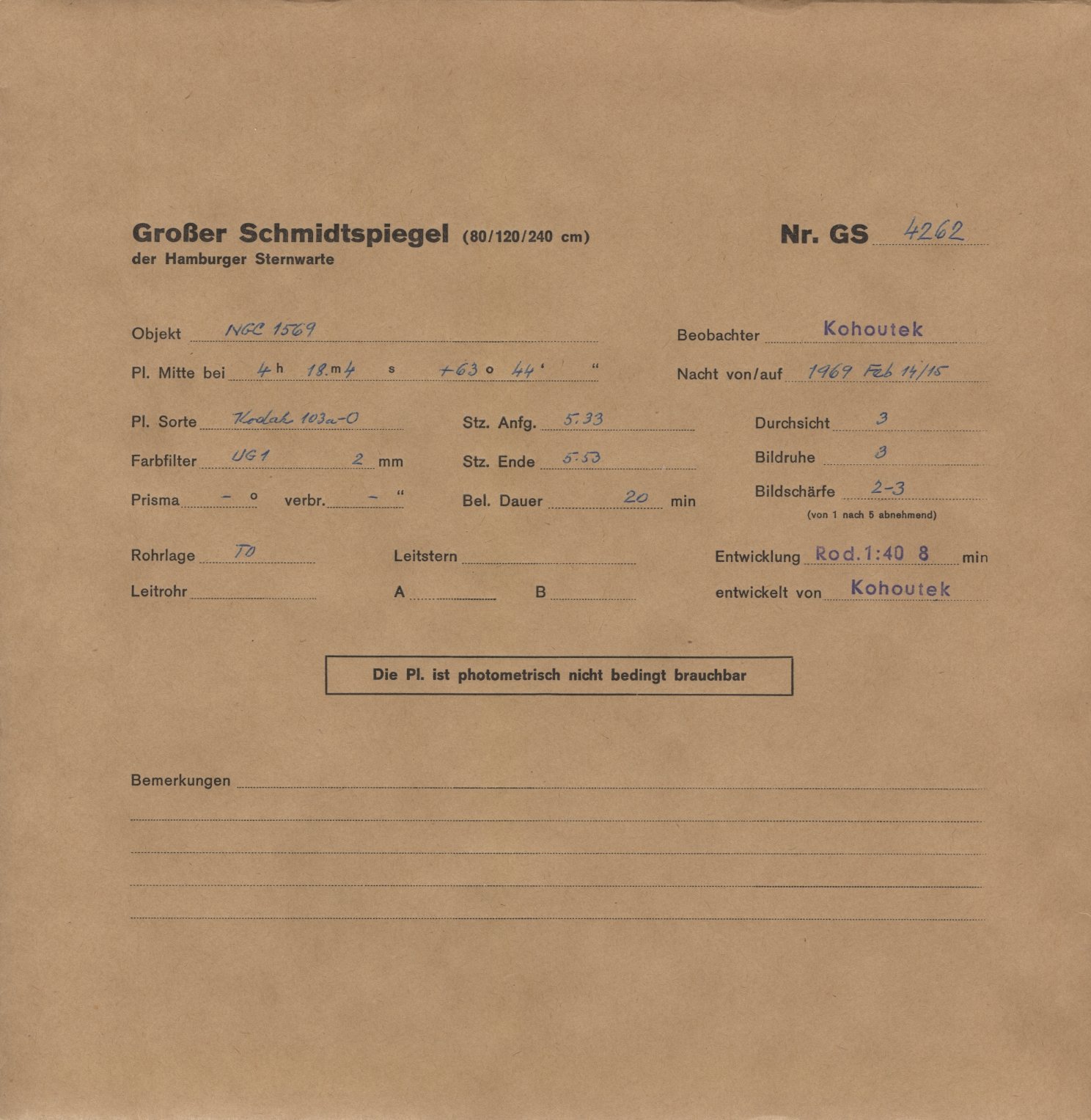Plattenhuelle GS04262