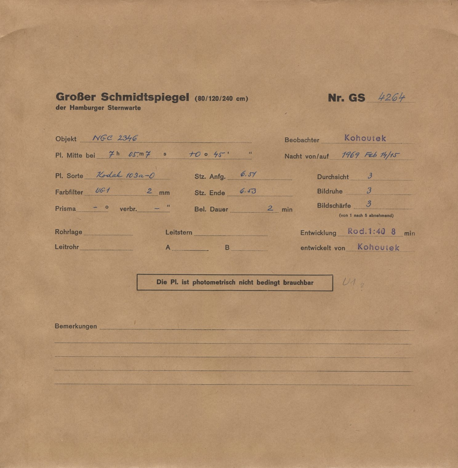 Plattenhuelle GS04264