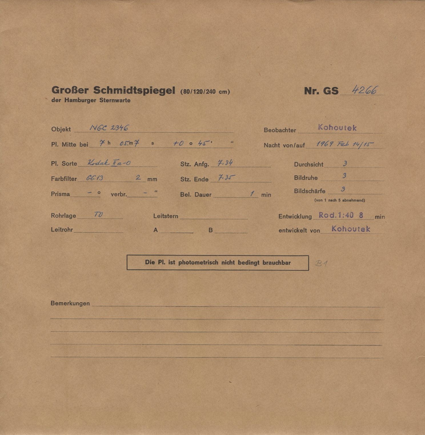Plattenhuelle GS04266