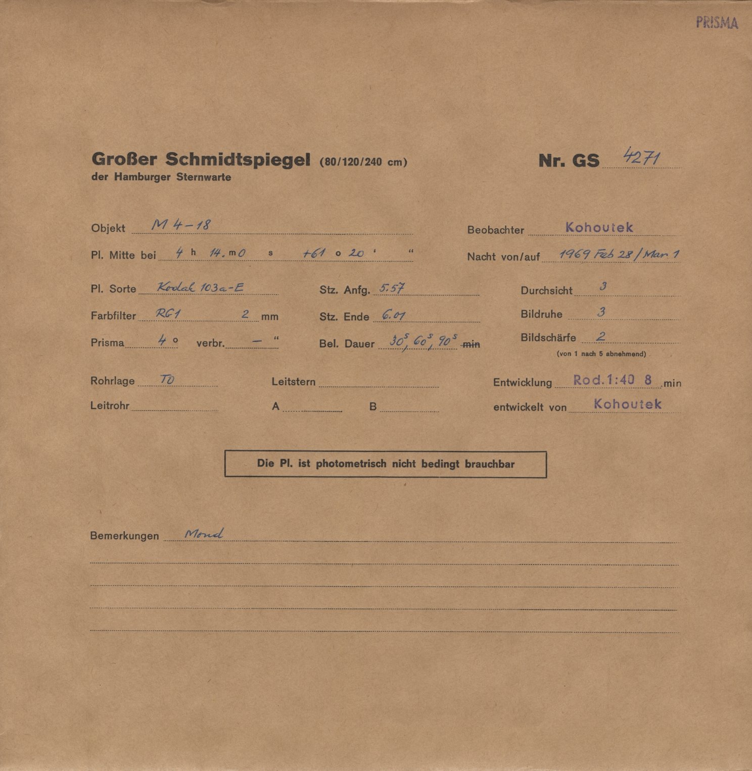 Plattenhuelle GS04271