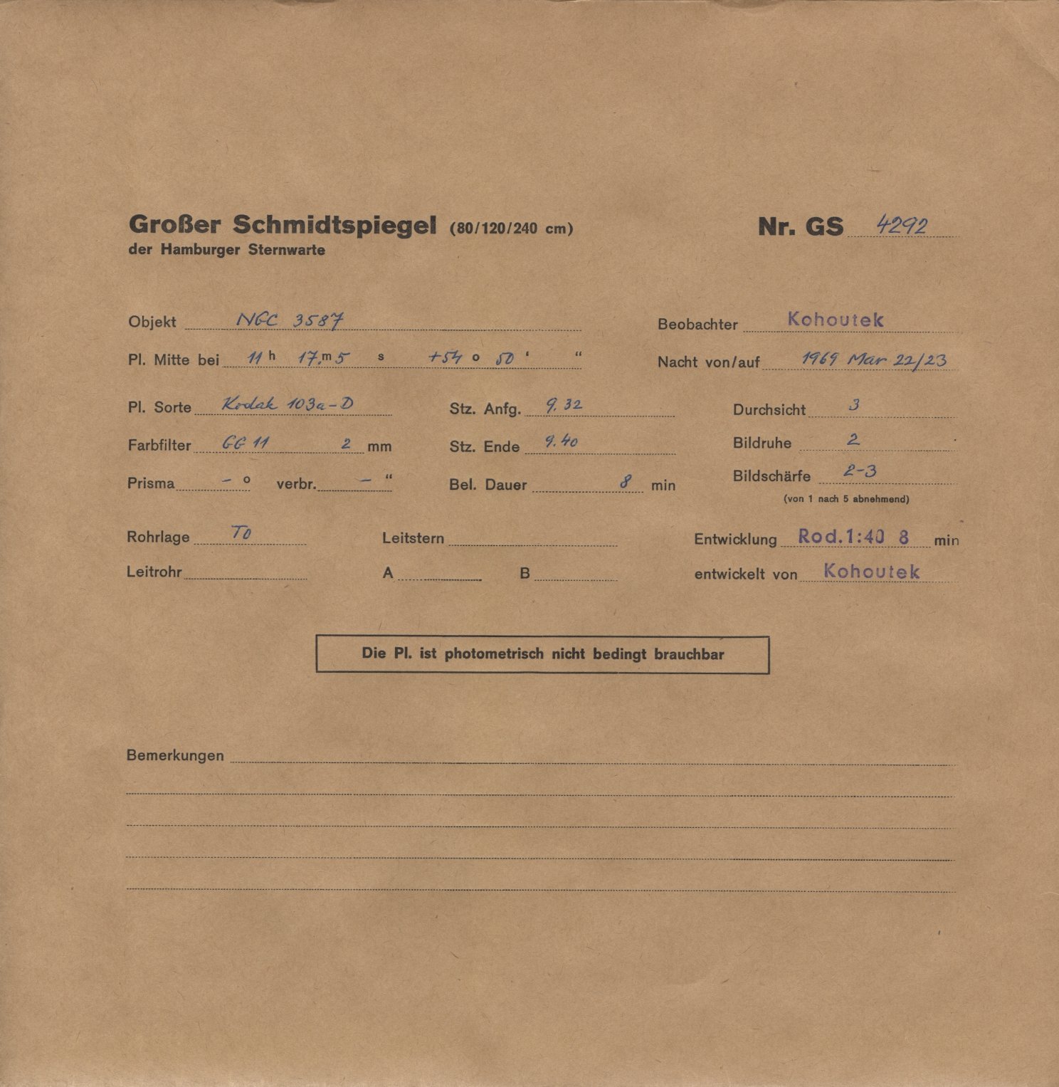 Plattenhuelle GS04292