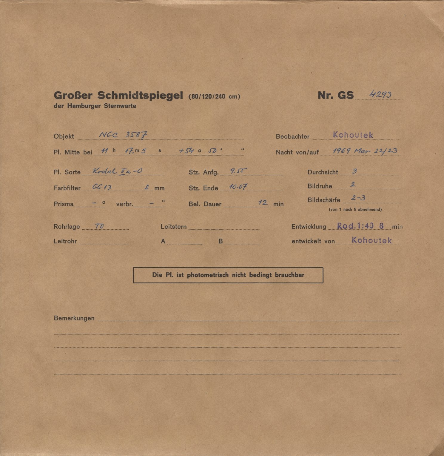 Plattenhuelle GS04293