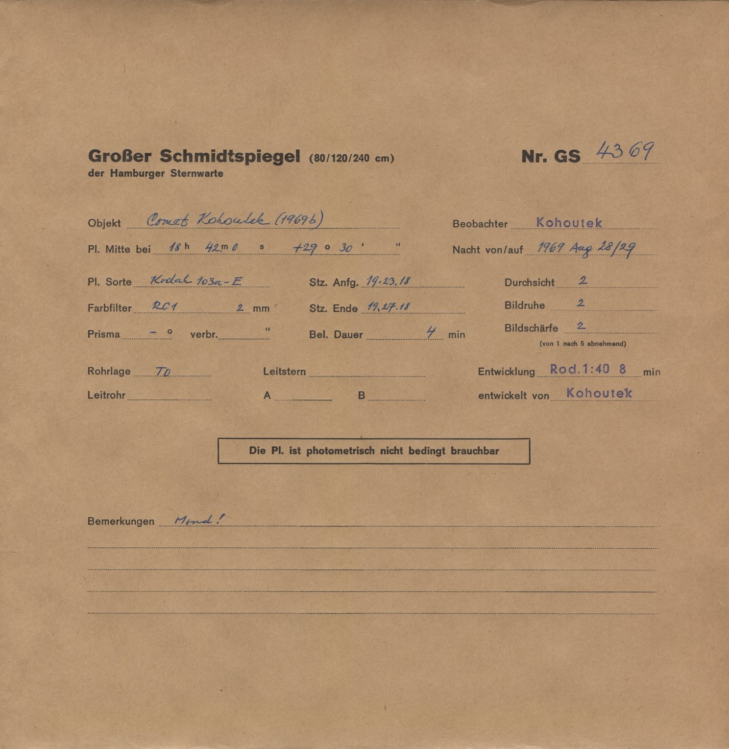 Plattenhuelle GS04369